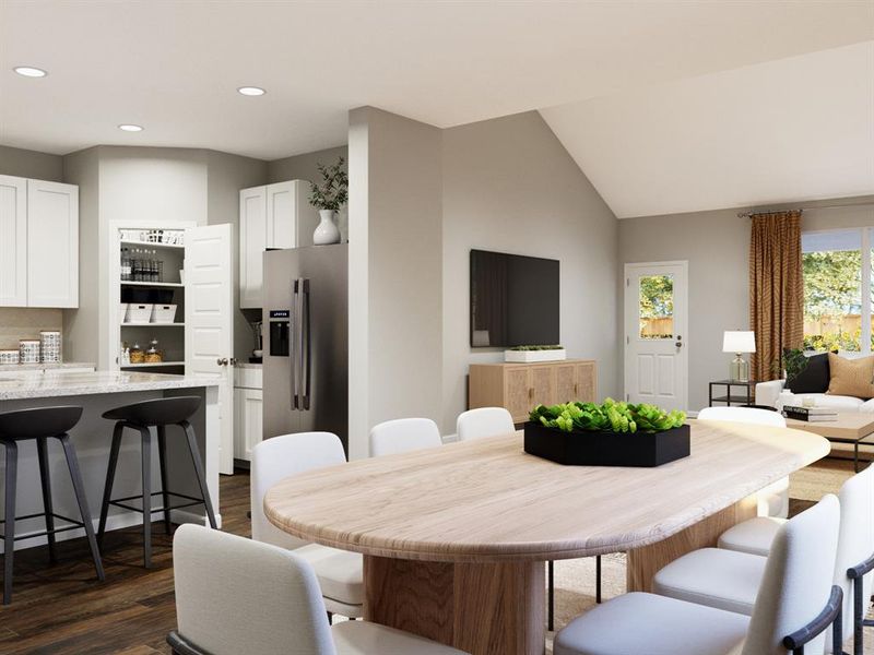Photos are a representation of the floor plan. Options and interior selections will vary.