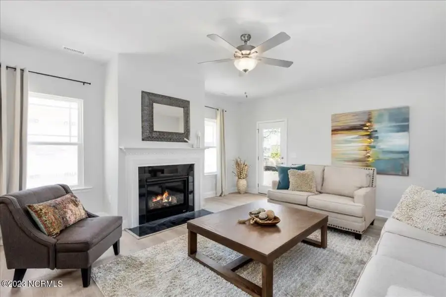 Representative furnished interior of a home built from the 1727 by Adams Homes in Ham Farm, La Grange (Image 12).