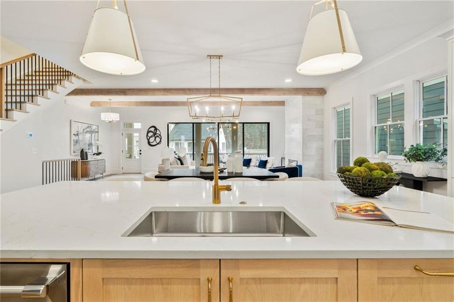 Furnished interior view inside a new home in Pendergrast Farm, Atlanta (Image 53).