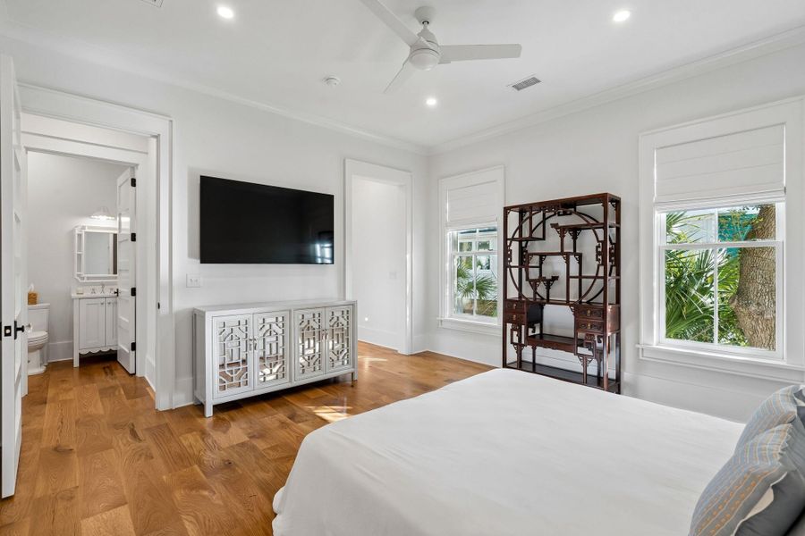 Furnished interior view inside a new home in , Folly Beach (Image 67).