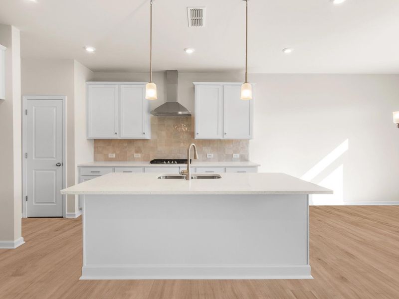 Representative furnished interior of a home built from the The Willow B at Wehunt Meadows by Davidson Homes LLC in Wehunt Meadows, Hoschton (Image 7).