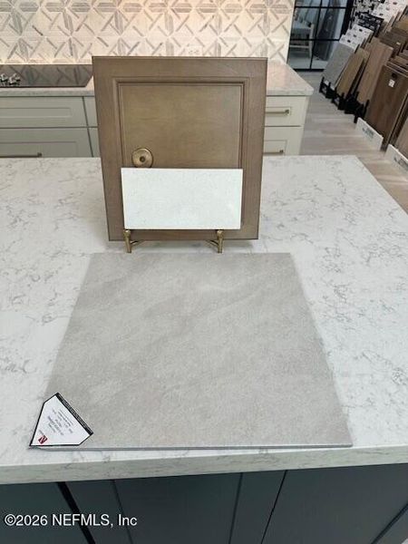 Sample of building materials used in homes in Reflections at Nocatee, Ponte Vedra (Image 36).