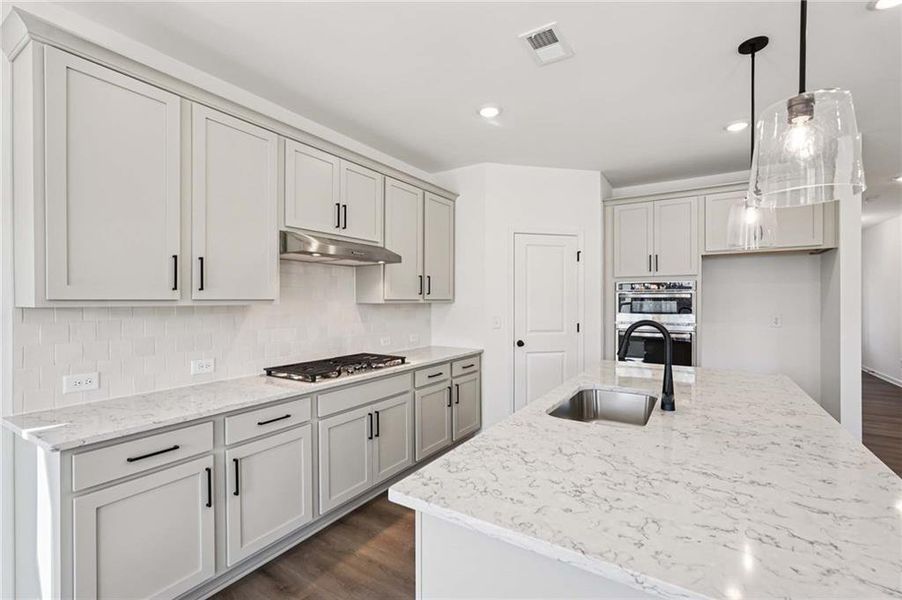 Furnished interior view inside a new home in Arbors at Richland Creek, Buford (Image 9).