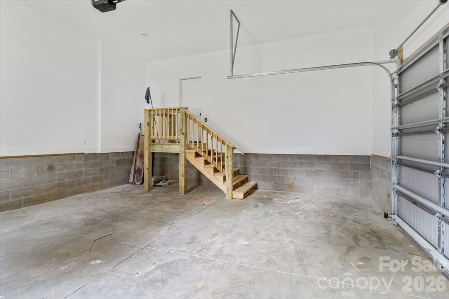 In-progress construction of a new home in , Mars Hill, NC (Image 36).