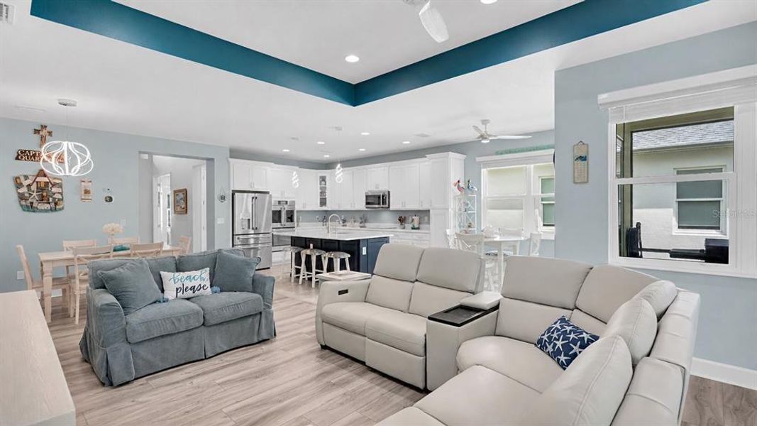 Furnished interior view inside a new home in , Daytona Beach (Image 30).