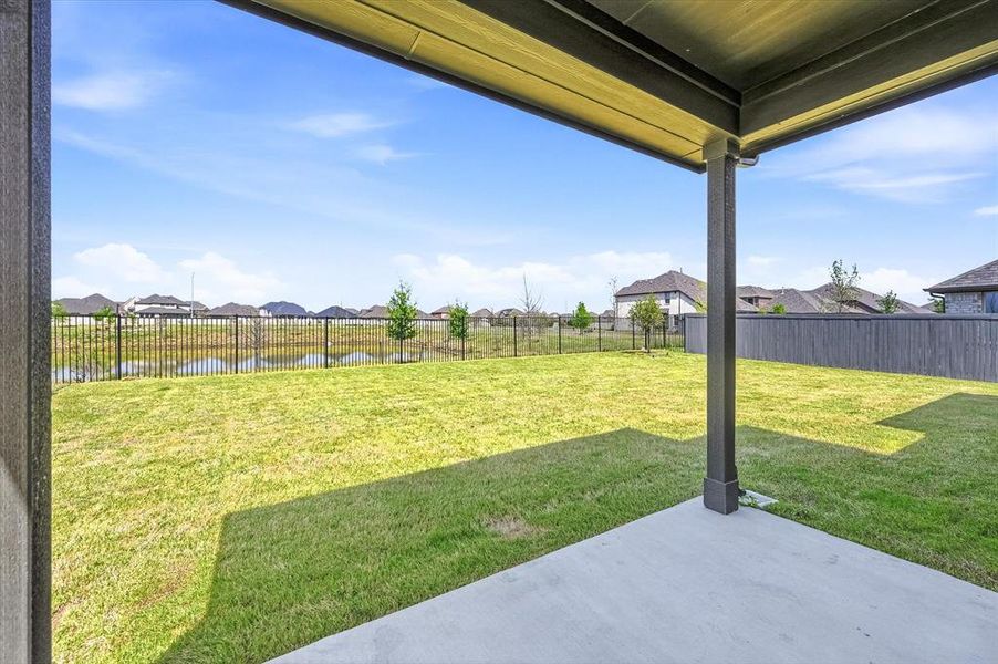 Exterior details and patio area of a home in , Venus (Image 2). Exterior details and patio area of a home in , Venus (Image 2).
