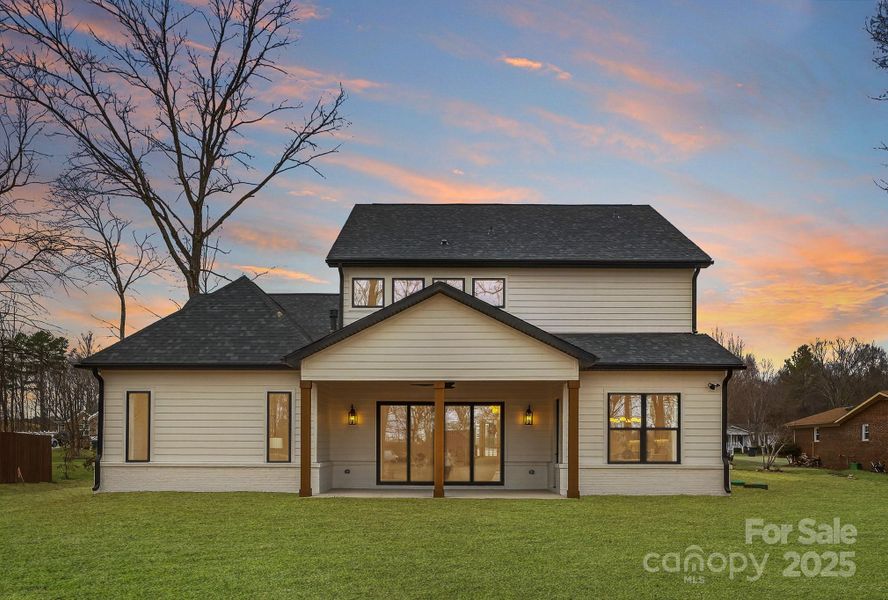 Exterior details and patio area of a home in , Indian Trail (Image 26).