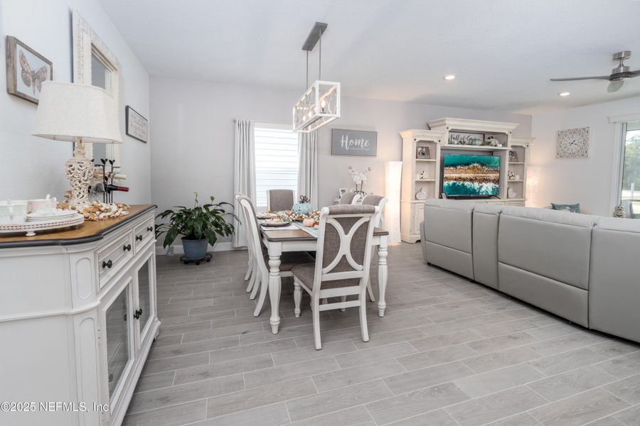 Furnished interior view inside a new home in Stillwater | Active Adult 55+: Stillwater (50s) - Royal Collection, St. Johns (Image 8). Furnished interior view inside a new home in Stillwater | Active Adult 55+: Stillwater (50s) - Royal Collection, St. Johns (Image 8).