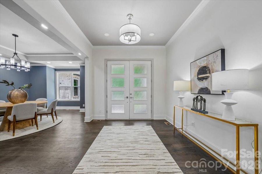 Furnished interior view inside a new home in , Waxhaw (Image 8).