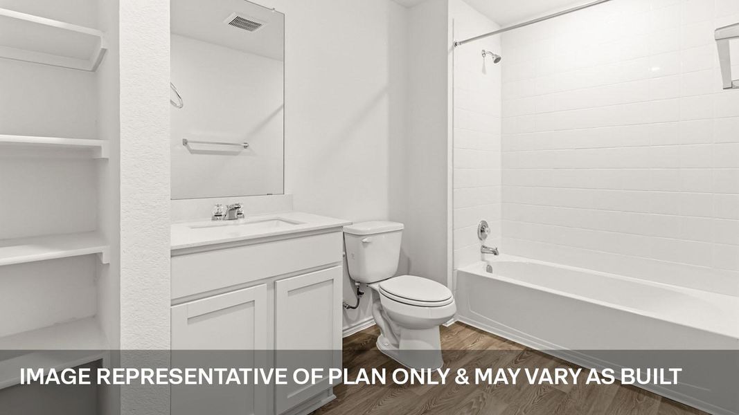 Furnished interior view inside a new home in Durango, Mustang Ridge (Image 4).