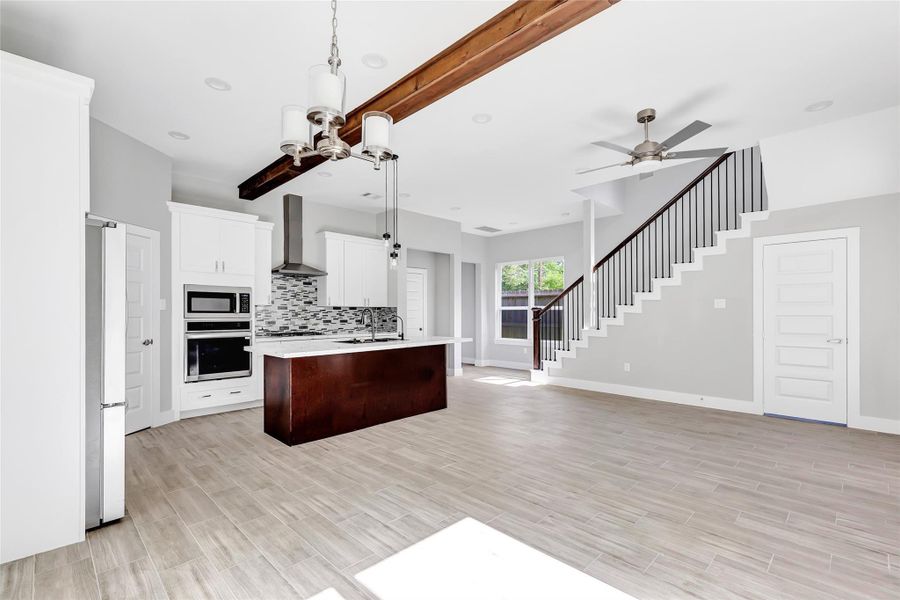 Furnished interior view inside a new home in , Houston (Image 5).