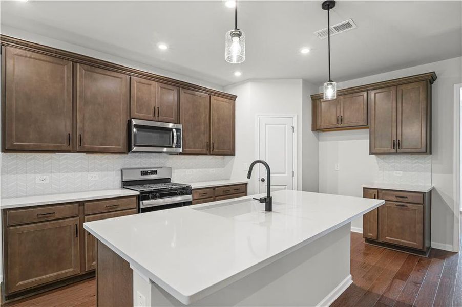 Furnished interior view inside a new home in Briar Creek, Atlanta (Image 5).