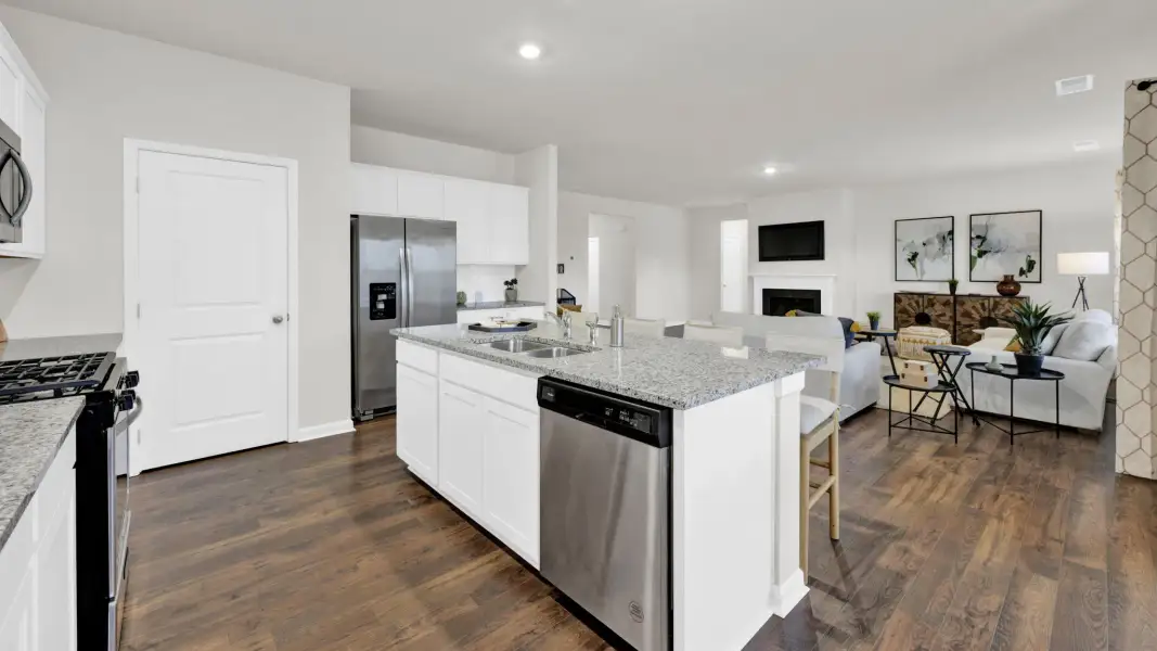 Furnished interior view inside a new home in Millstone Village, Morristown (Image 6).
