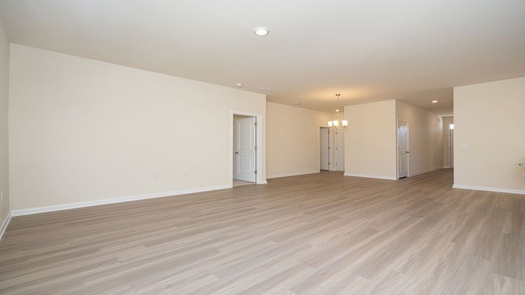 Representative unfurnished interior of a home built from the KERRY by D.R. Horton in The Reserve at Wild Horse, Conway (Image 28).