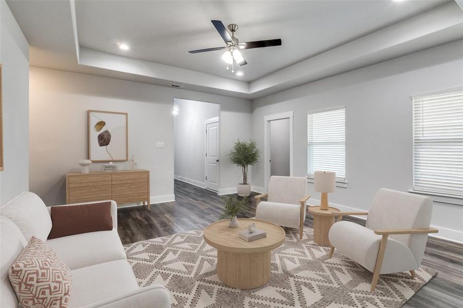 Photo has been virtually staged.