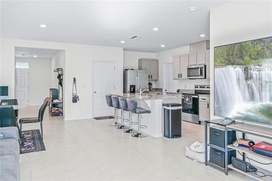 Furnished interior view inside a new home in Eagle Hammock, Eagle Lake (Image 5).