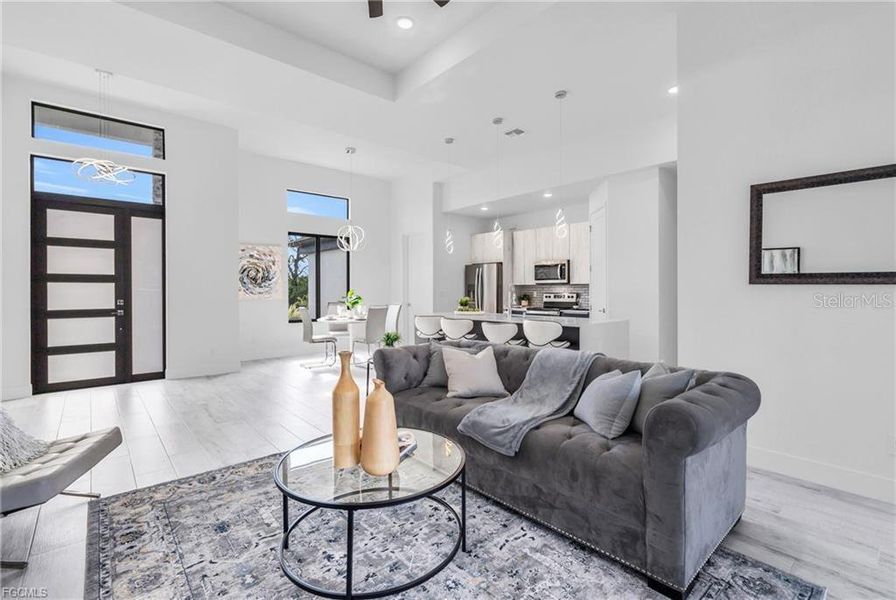 Furnished interior view inside a new home in , Port Charlotte (Image 6).