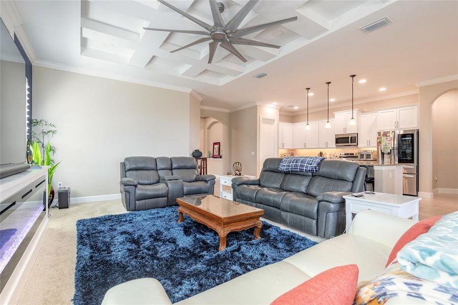 Furnished interior view inside a new home in , Palm Coast (Image 29).