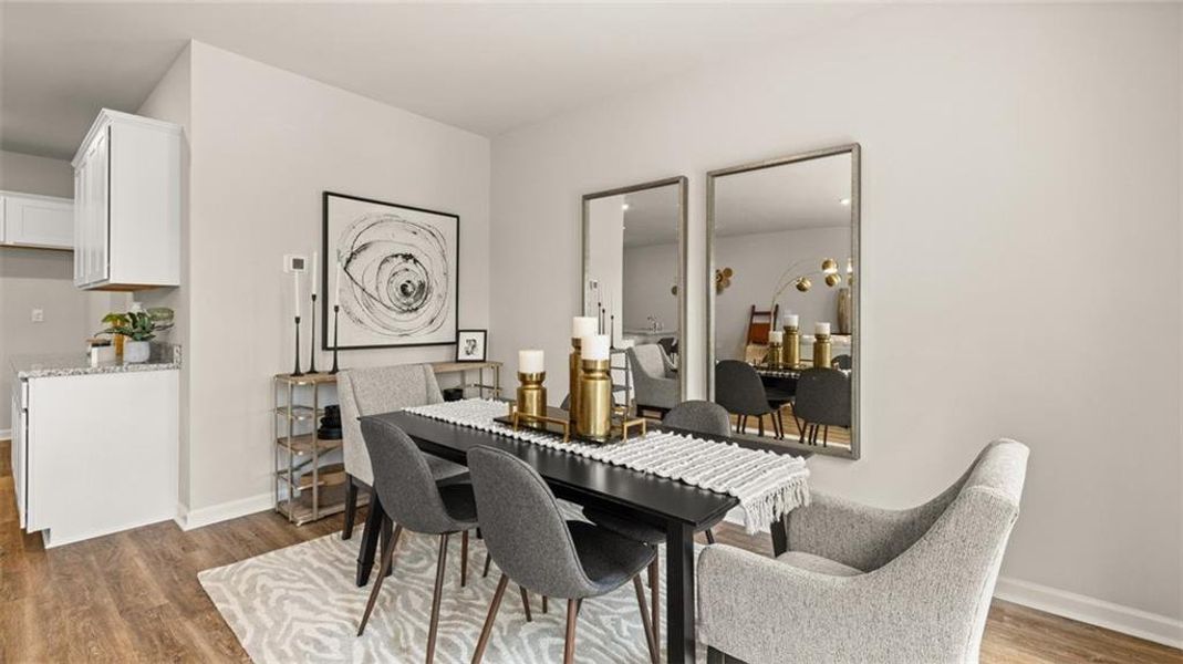 Furnished interior view inside a new home in Echo Glen, Stockbridge (Image 15). Furnished interior view inside a new home in Echo Glen, Stockbridge (Image 15).