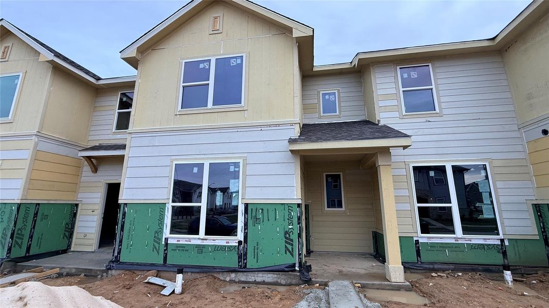 In-progress construction of a new home in , Tomball, TX (Image 6).