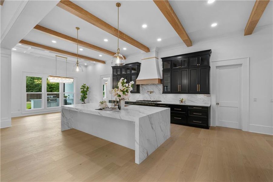 Furnished interior view inside a new home in , Monroe (Image 5).