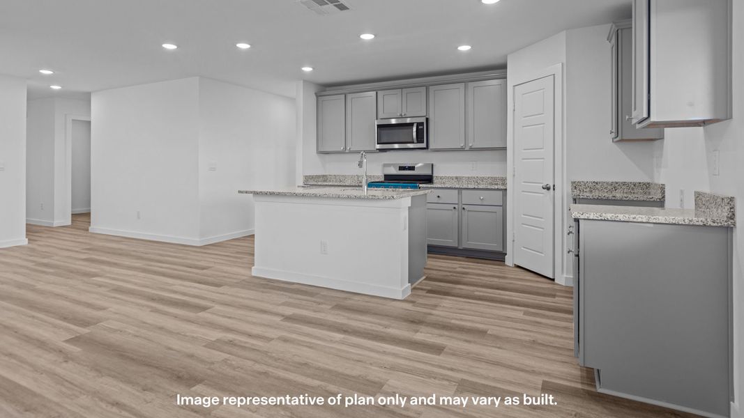 Furnished interior view inside a new home in Terra Vista, Lubbock (Image 6). Furnished interior view inside a new home in Terra Vista, Lubbock (Image 6).