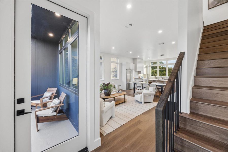 Furnished interior view inside a new home in 4101 Menchaca, Austin (Image 12).