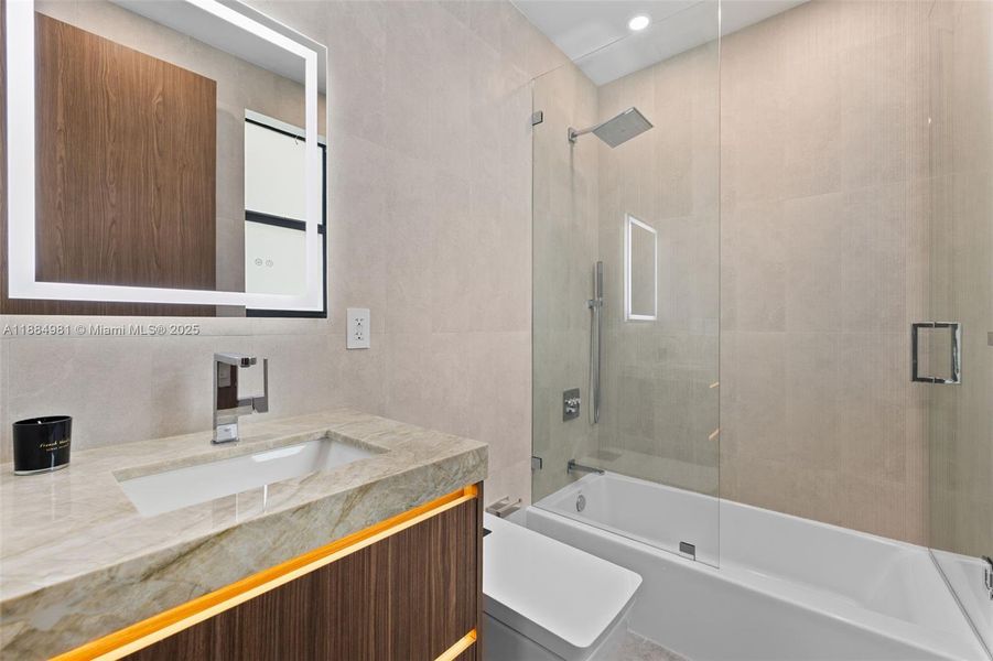 Furnished interior view inside a new home in , Miami (Image 35). Furnished interior view inside a new home in , Miami (Image 35).