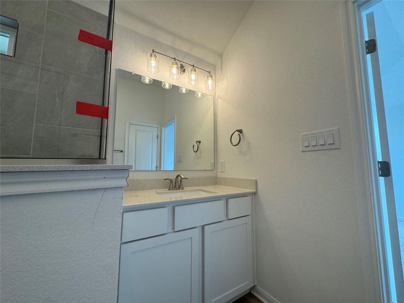 Furnished interior view inside a new home in Village at Three Oaks, Seguin (Image 6).