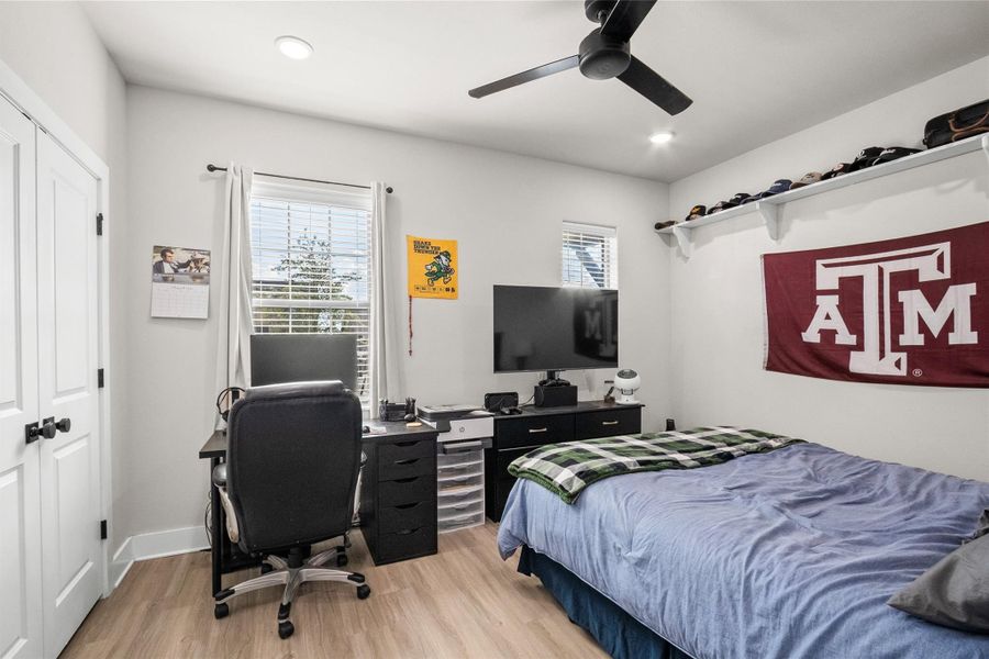 Furnished interior view inside a new home in , College Station (Image 27). Furnished interior view inside a new home in , College Station (Image 27).