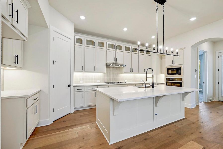 Furnished interior view inside a new home in Parkside On The River: 50ft. lots, Georgetown (Image 6). Furnished interior view inside a new home in Parkside On The River: 50ft. lots, Georgetown (Image 6).