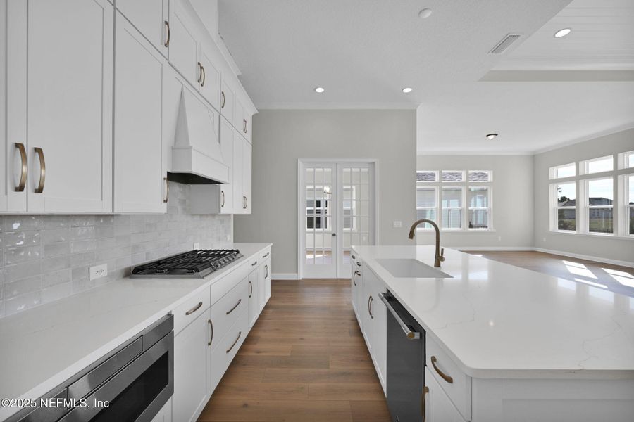 Furnished interior view inside a new home in Amelia National Country Club, Fernandina Beach (Image 26). Furnished interior view inside a new home in Amelia National Country Club, Fernandina Beach (Image 26).