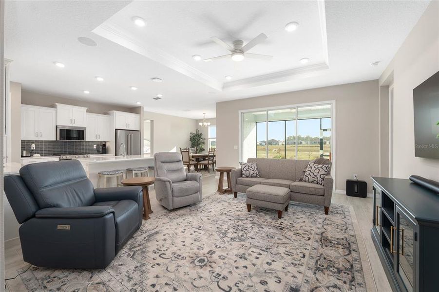 Furnished interior view inside a new home in , Ocala (Image 7).