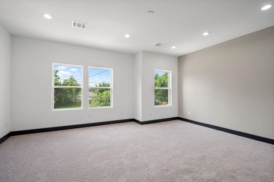 Spacious, unfurnished interior of a new home in , Houston (Image 12). Spacious, unfurnished interior of a new home in , Houston (Image 12).