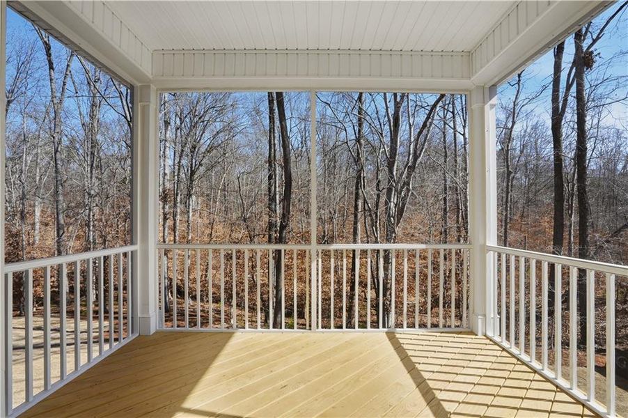 Exterior details and patio area of a home in , Dawsonville (Image 29).