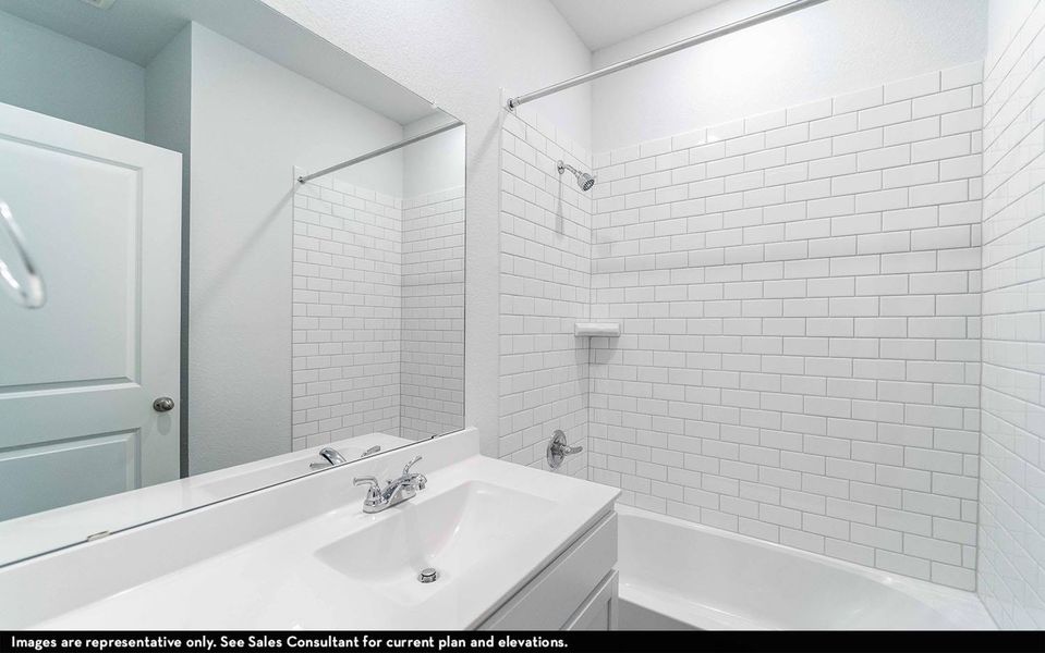 Furnished interior view inside a new home in Municipal Drive Townhomes, Leander (Image 5).