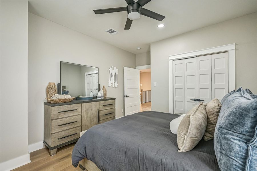 Furnished interior view inside a new home in , Galveston (Image 24). Furnished interior view inside a new home in , Galveston (Image 24).