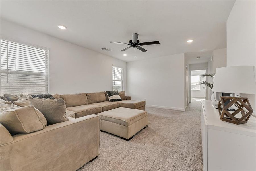 Furnished interior view inside a new home in , Fort Worth (Image 12). Furnished interior view inside a new home in , Fort Worth (Image 12).