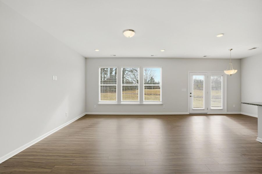 Spacious, unfurnished interior of a new home in Villas at Prestwick, Mooresville (Image 22). Spacious, unfurnished interior of a new home in Villas at Prestwick, Mooresville (Image 22).