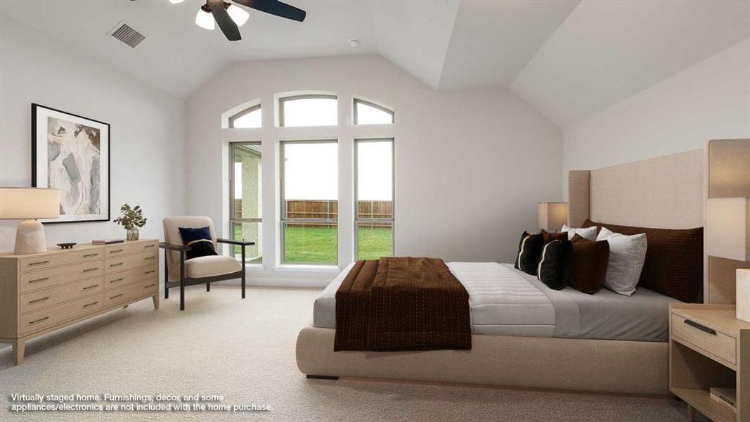 Furnished interior view inside a new home in North Sky, Celina (Image 6). Furnished interior view inside a new home in North Sky, Celina (Image 6).