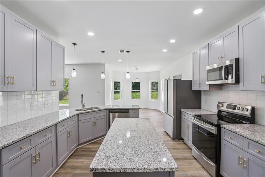 Furnished interior view inside a new home in , Covington (Image 11).