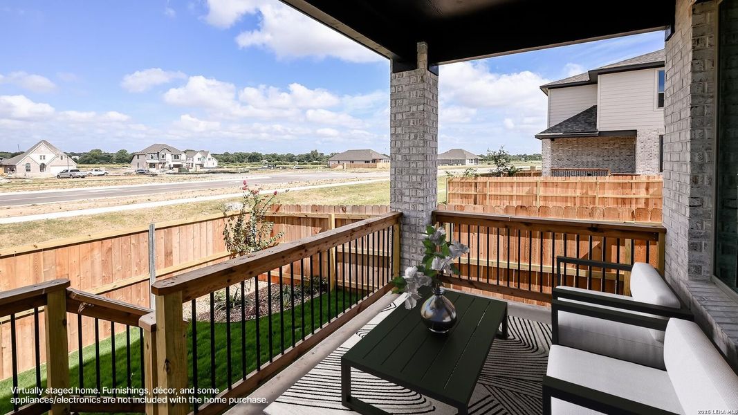Exterior details and patio area of a home in Legacy at Lake Dunlap, New Braunfels (Image 26). Exterior details and patio area of a home in Legacy at Lake Dunlap, New Braunfels (Image 26).