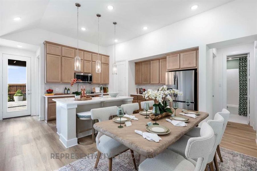 Furnished interior view inside a new home in Hillstead, Lavon (Image 16).