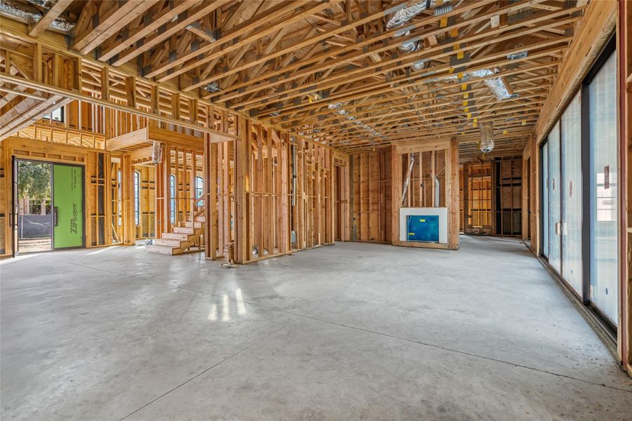 In-progress construction of a new home in , Houston, TX (Image 5).