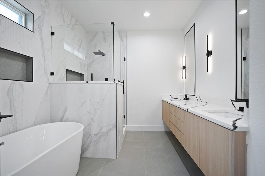 Furnished interior view inside a new home in , Houston (Image 7).