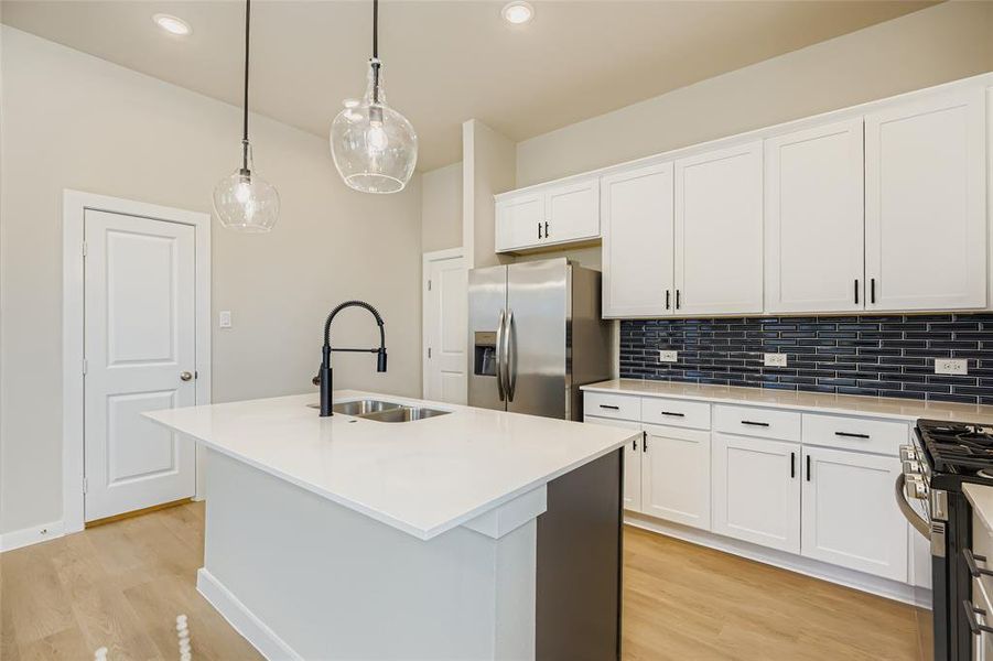 Furnished interior view inside a new home in , McKinney (Image 6).
