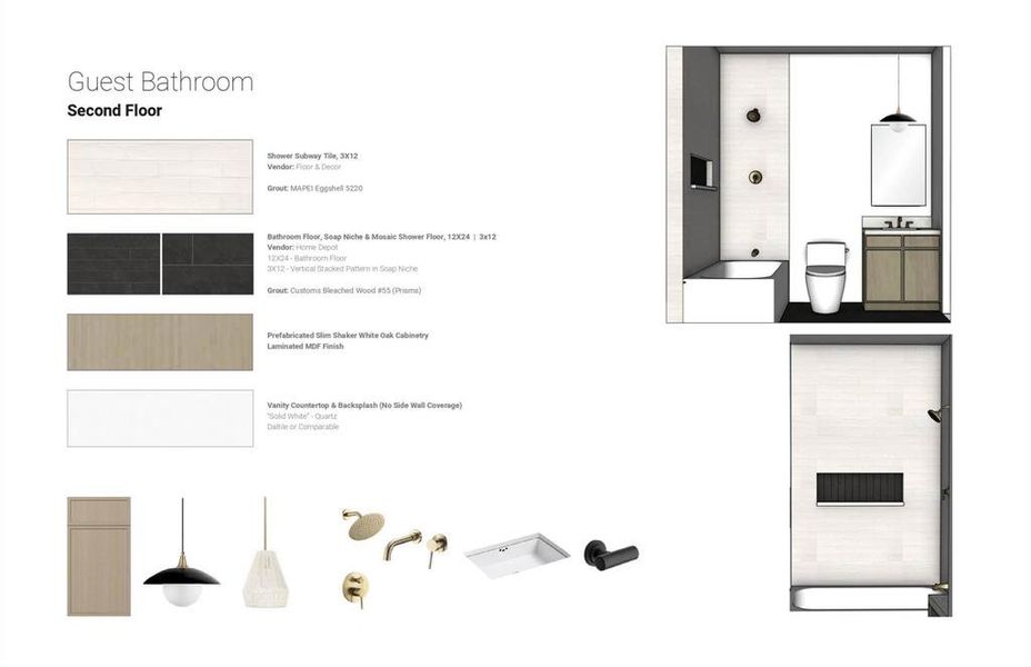 View of a document with a collage of images