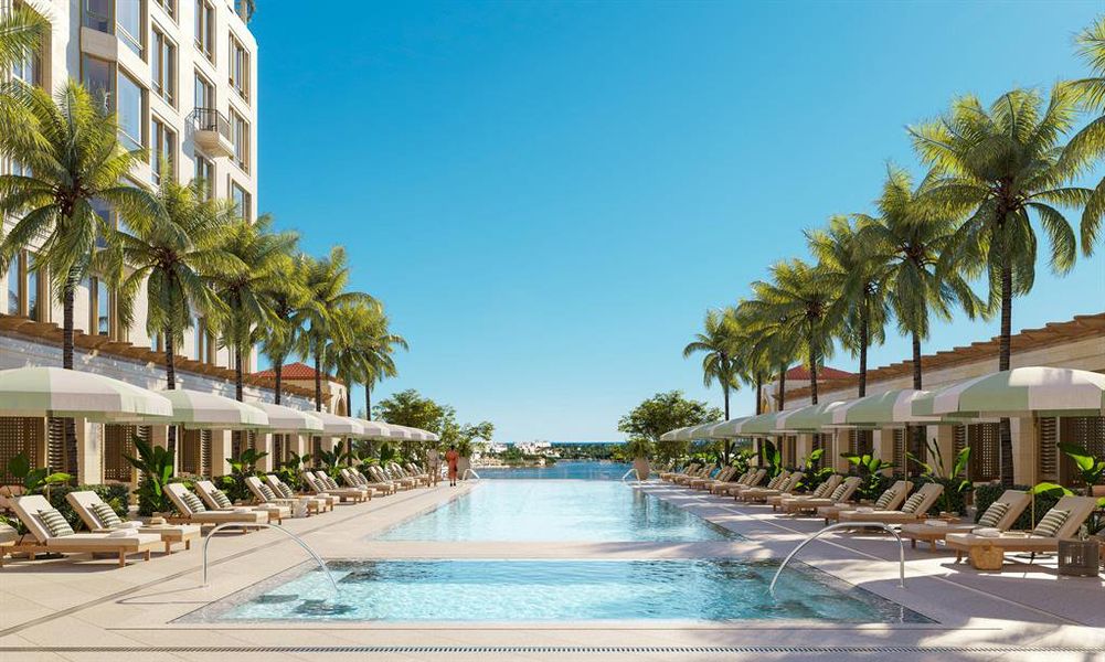 Condo located in West Palm Beach, FL showcasing its design and architecture (Image 6). Condo located in West Palm Beach, FL showcasing its design and architecture (Image 6).