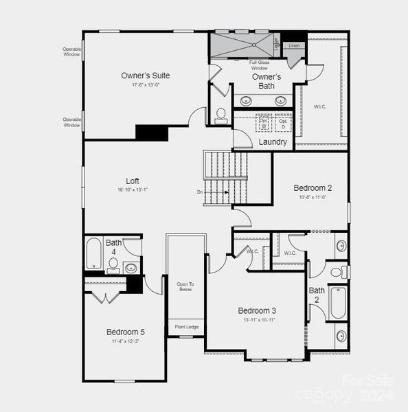 Structural options added include: first floor guest suite with full bath and walk in shower, fireplace, tray ceiling in Dining Room, extended walk-in shower in primary suite, additional windows.