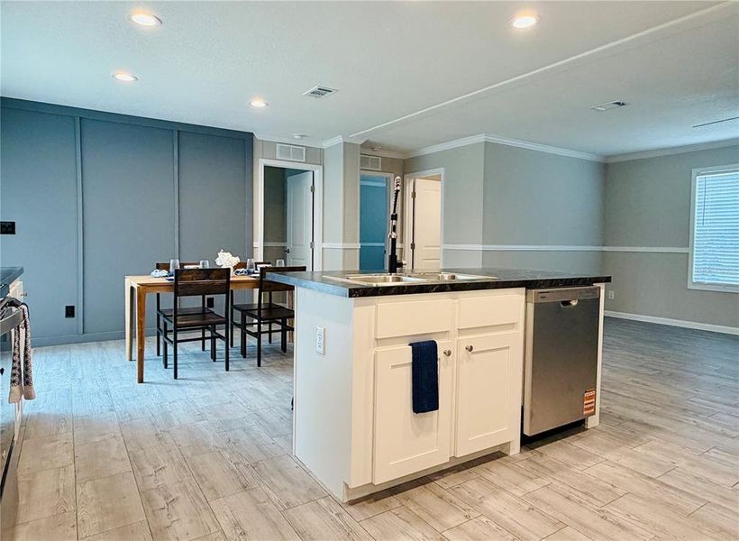 Furnished interior view inside a new home in , White Springs (Image 15).